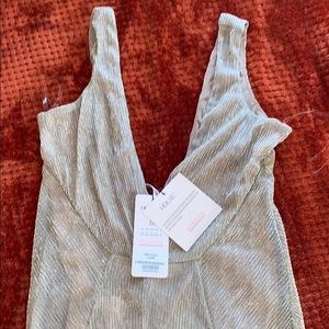 House of CB “FALLON” Champagne Jumpsuit